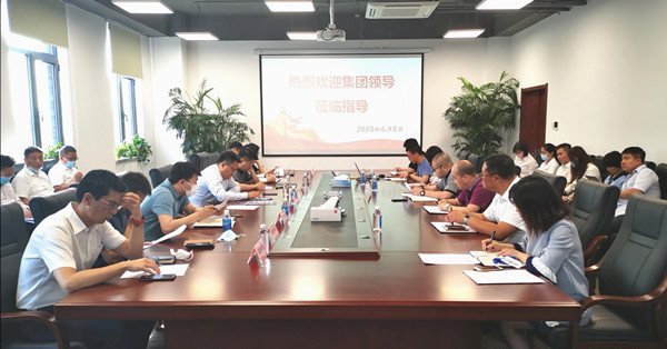 集團黨委副書記、總經(jīng)理吳波一行到沈陽航空工業(yè)發(fā)展有限公司調(diào)研指導(dǎo)